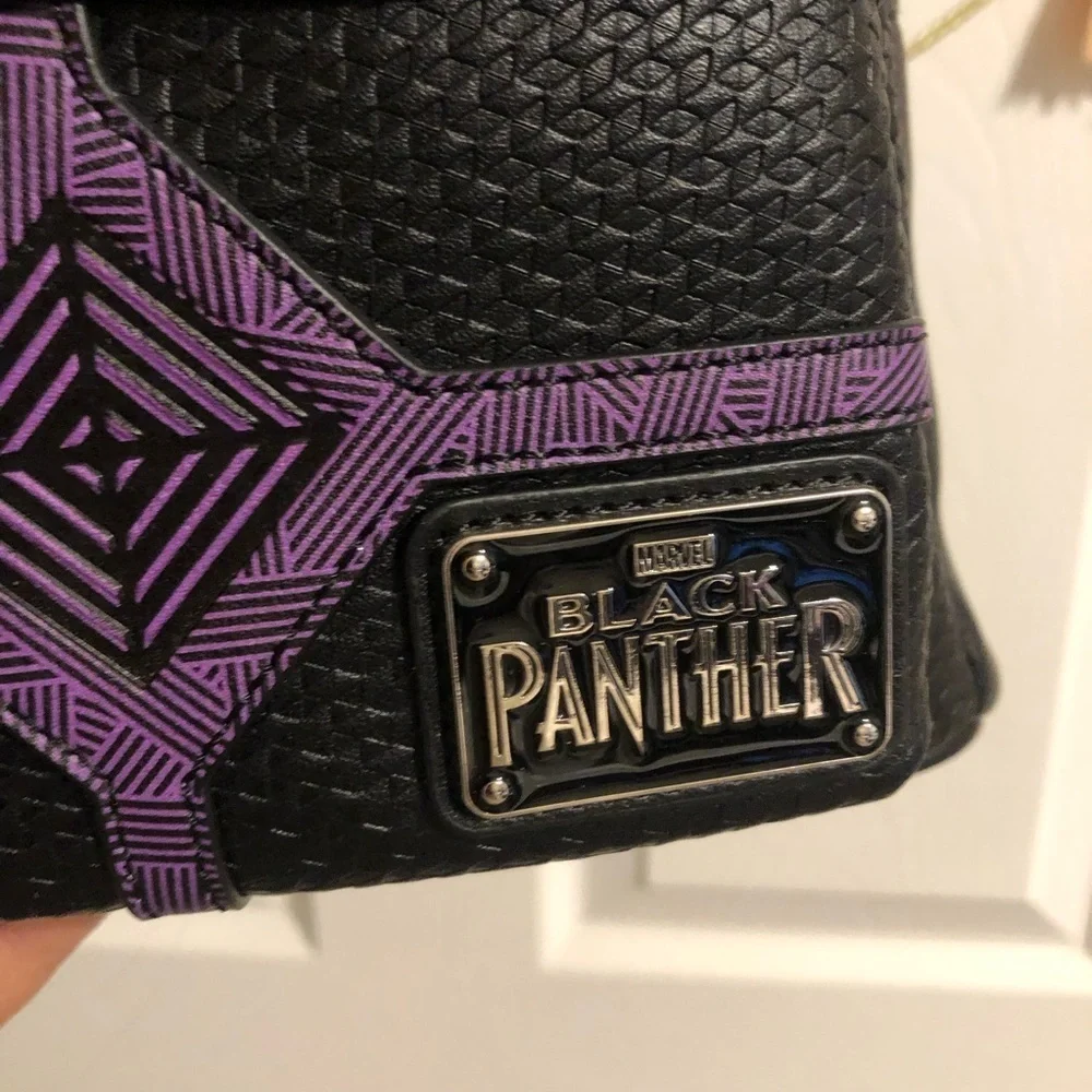 Loungefly Black Panther Backpack and Wallet